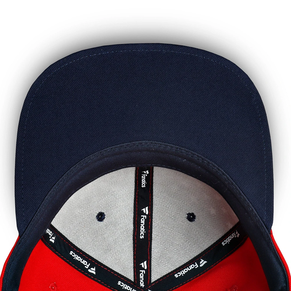 Casquette Snapback réglable Fanatics Navy/Red Army Black Knights vs. Navy Midshipmen Americana pour hommes