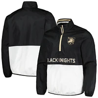 Haut à demi-zip G-III Sports by Carl Banks Black Army Knights Cornerman pour hommes