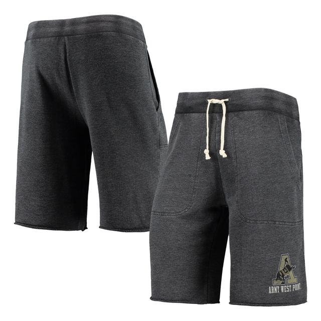 Short de détente noir chiné pour homme Alternative Apparel Army Black Knights Victory