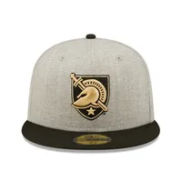 Men's New Era Black Army Black Knights Basic Low Profile 59FIFTY