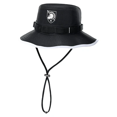 Chapeau bob Nike Black Army Knights 2024 Rivalry Apex Boonie Performance pour homme