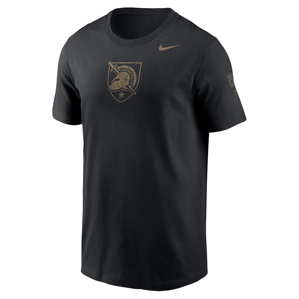 Men's Nike Black Army Knights 2024 Rivalry Collection Logo Legend T-Shirt