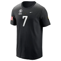 T-shirt Nike Black Army Knights 2024 Rivalry Collection Replica pour homme