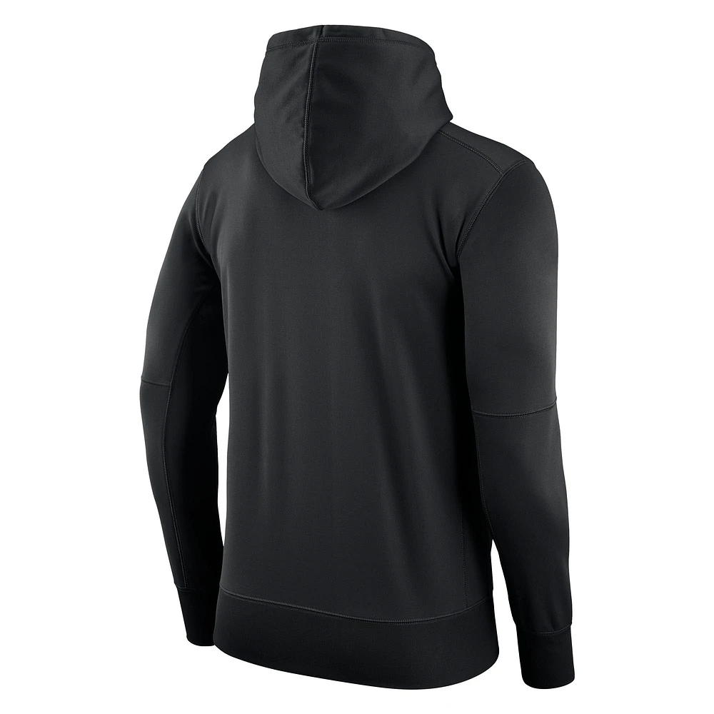 Men's Nike Black Army Knights 2024 Rivalry Collection Suits Therma Fleece Pullover Hoodie