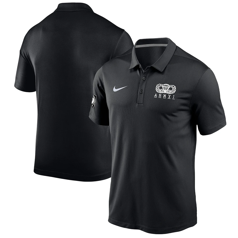 Polo universitaire Nike Black Army Knights 2024 Rivalry Collection pour homme