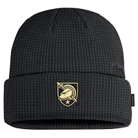 Men's Nike Black Army Black Knights 2024 Sideline Terra Cuffed Knit Hat