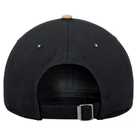Men's Nike Black Army Black Knights Colorblock Club Adjustable Hat