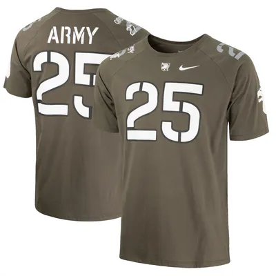 Army Black Knights Nike Rivalry Replica Jersey T-Shirt - Green