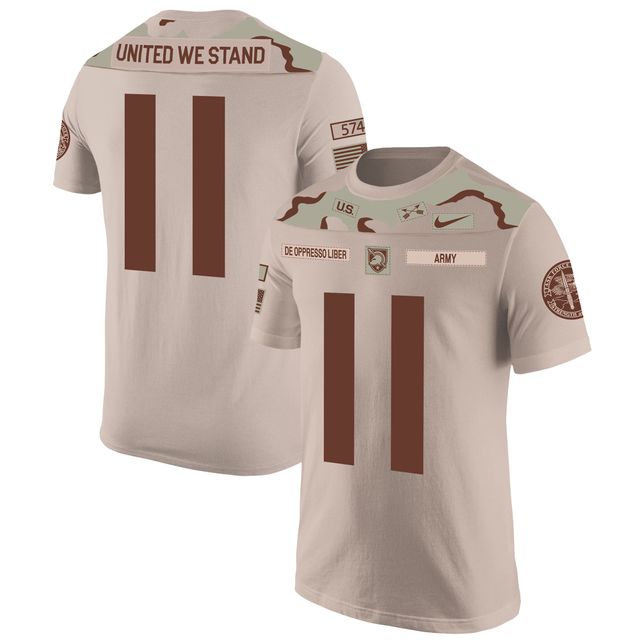 T-shirt Nike Tan Army Black Knights Rivalry Replica en jersey pour homme