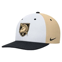 Men's Nike White/Gold Army Black Knights Pro Performance Snapback Hat