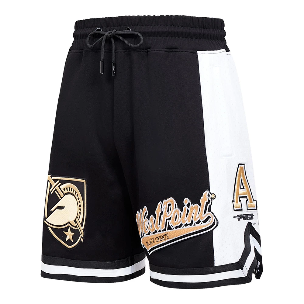 Men's Pro Standard Black Army Knights Script Tail DK 2.0 Shorts