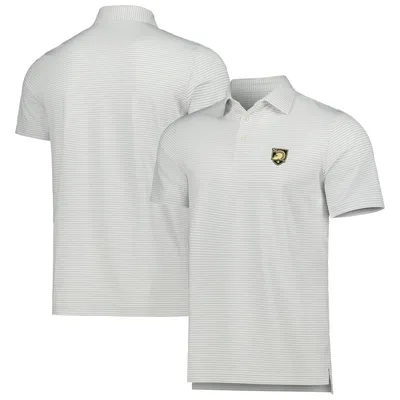 Lids Boston Bruins Vineyard Vines Destin Stripe Polo - Charcoal