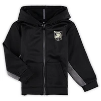 Toddler Colosseum Black/Gray Army Black Knights Shark Full-Zip Hoodie Jacket & Pants Set