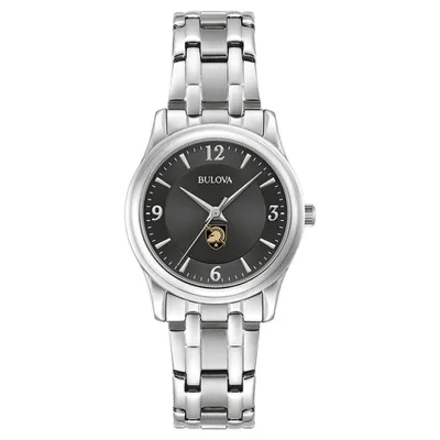 Army Black Knights Bulova Women's Corporate Collection Stainless Steel Watch - Black