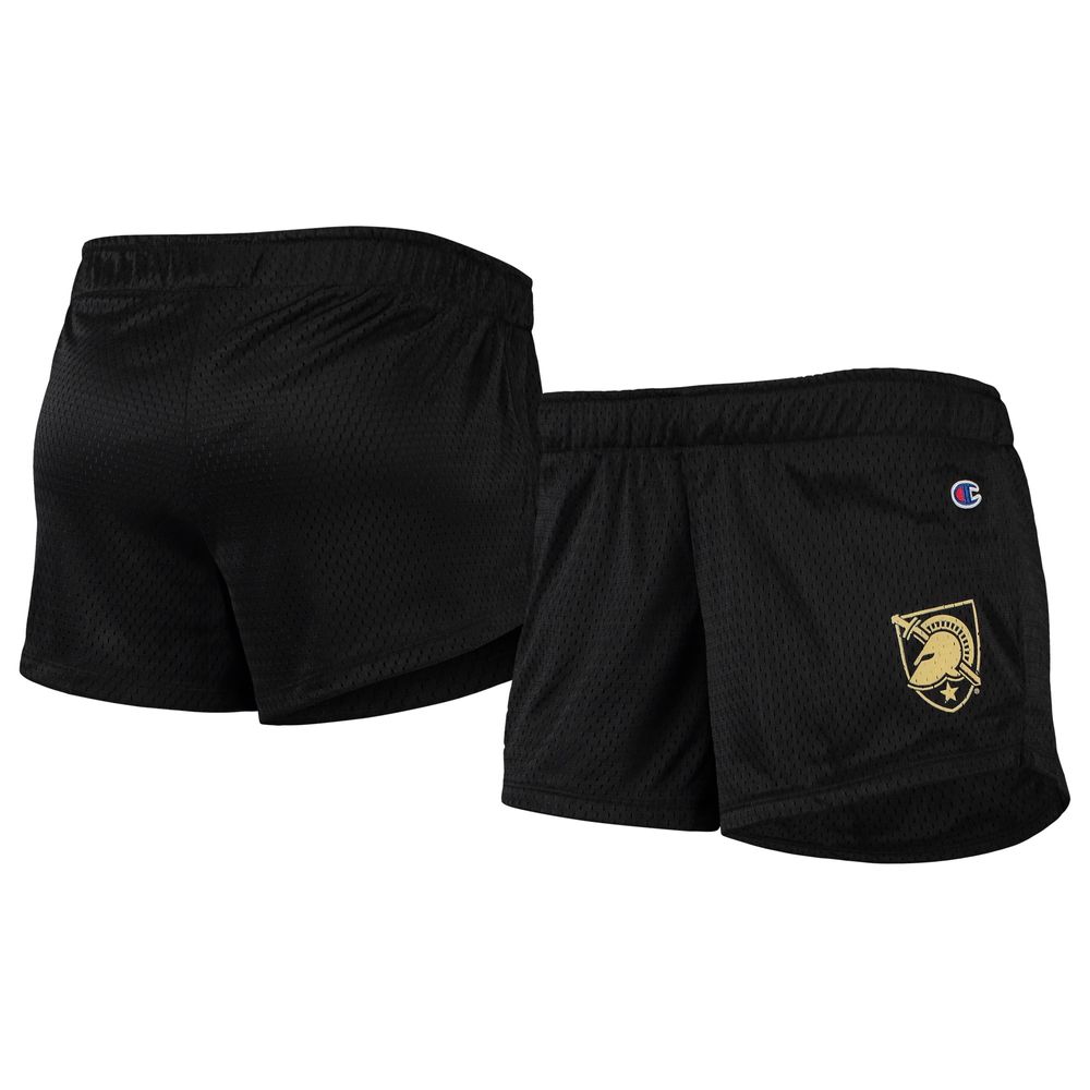 Women's Champion Black Army Knights Logo Mesh Shorts