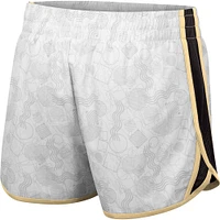 Women's Colosseum White Army Black Knights The Plastics Geo Print Shorts