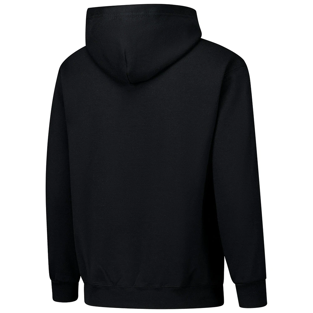 Youth Champion Black Army Knights Basic Arch Hoodie