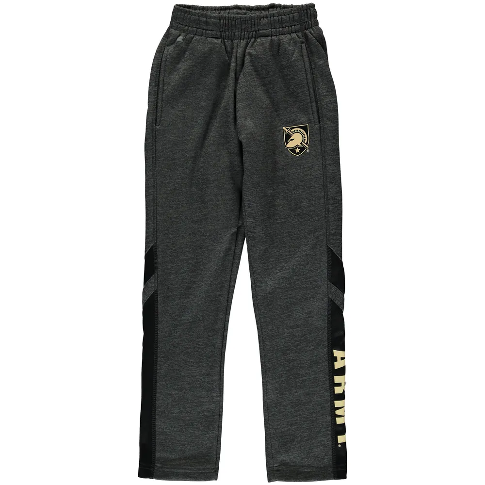 Louisville Cardinals Colosseum Youth Fleece Pants - Heathered Charcoal