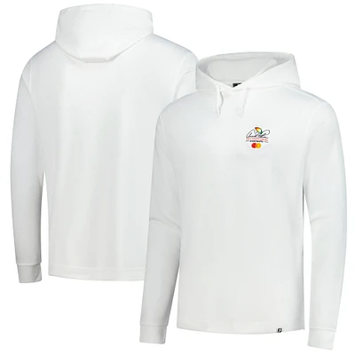 Sweat à capuche léger blanc Arnold Palmer Invitational de FootJoy pour homme