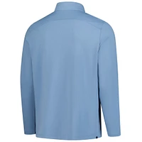 Men's Puma  Blue Arnold Palmer Invitational Cloudspun Quarter-Zip Pullover