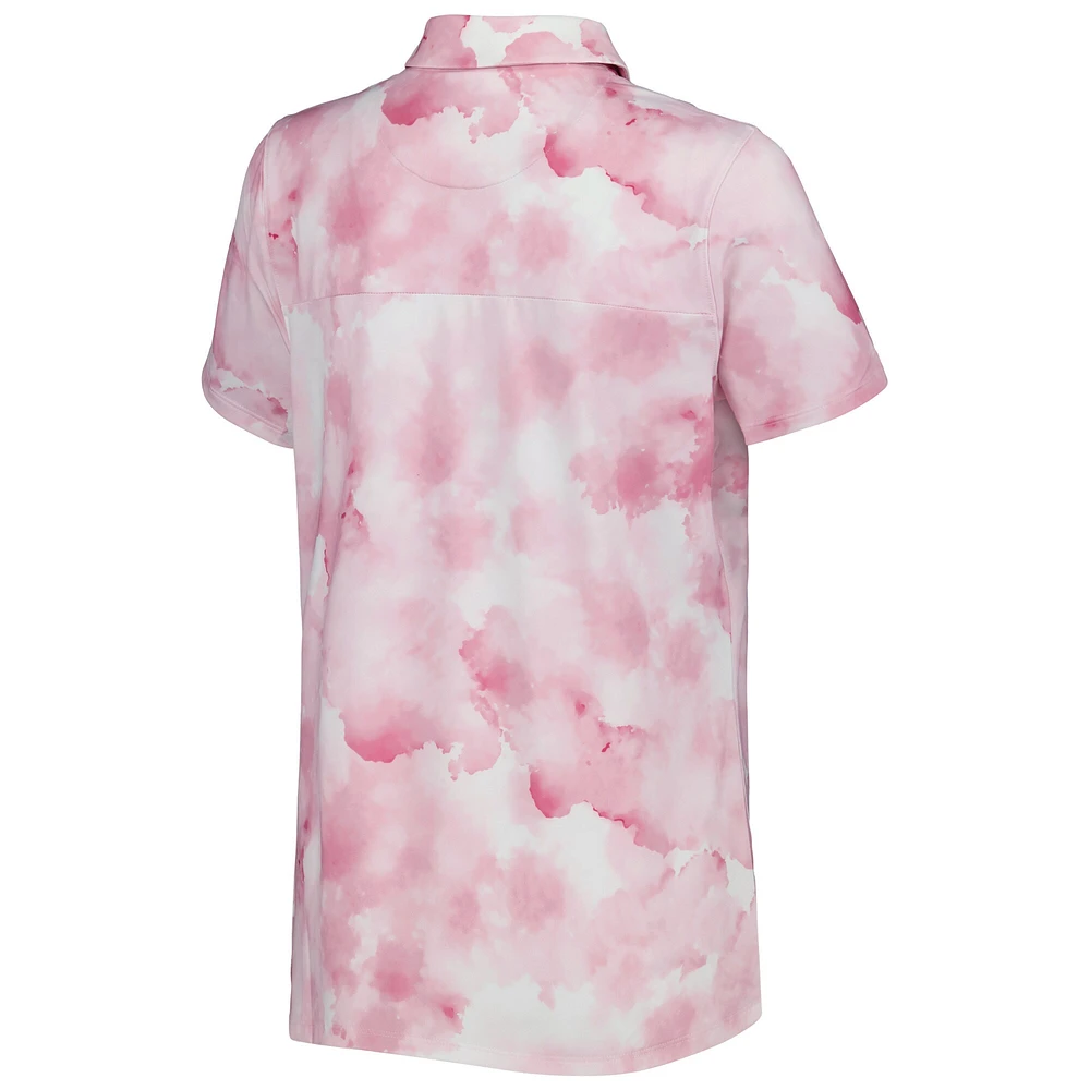 Polo blanc Puma Arnold Palmer Invitational MATTR Cloudy pour femme