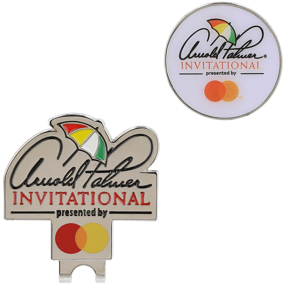 Arnold Palmer Invitational Lot de pinces à chapeau et marqueurs de balle de golf personnalisés