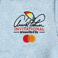 Girls Youth FootJoy Light Blue Arnold Palmer Invitational Speckle Print Polo