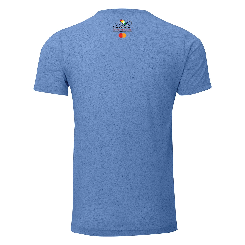 Men's Ahead  Blue Arnold Palmer Invitational Instant Classic Tri-Blend T-Shirt