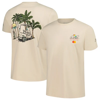 Men's Barstool Golf  Tan Arnold Palmer Invitational Cart T-Shirt