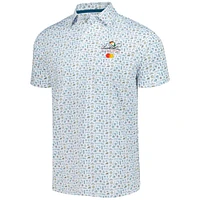 Men's Barstool Golf  White Arnold Palmer Invitational New Florida Icons Polo