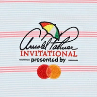 Polo FootJoy Arnold Palmer Invitational ProDry Multi Pinstripe Lisle blanc pour homme