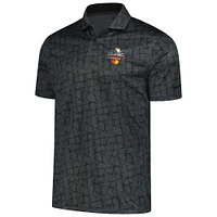 Men's Nike  Black Arnold Palmer Invitational Longleaf Performance Polo