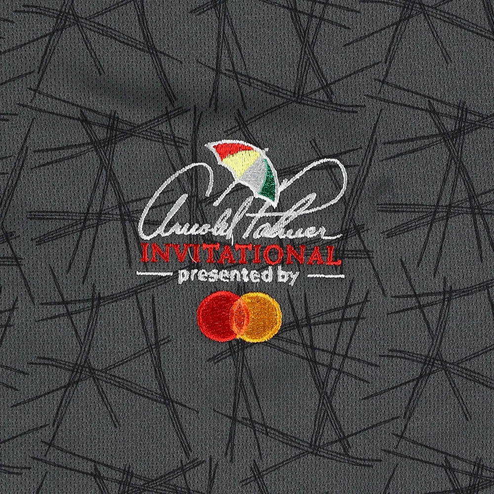 Men's Nike  Black Arnold Palmer Invitational Longleaf Performance Polo