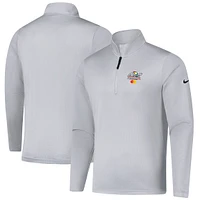 Pull Nike Arnold Palmer Invitational Victory Performance à demi-zip pour homme, gris