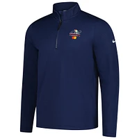Men's Nike  Navy Arnold Palmer Invitational Performance Victory Half-Zip Pullover
