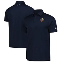 Men's Nike  Navy Arnold Palmer Invitational Tour Jacquard Performance Polo