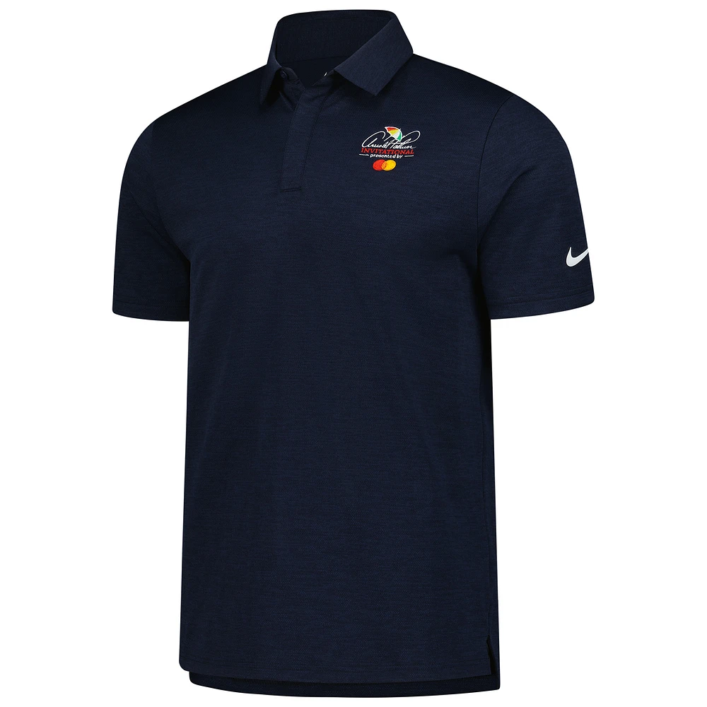 Men's Nike  Navy Arnold Palmer Invitational Tour Jacquard Performance Polo