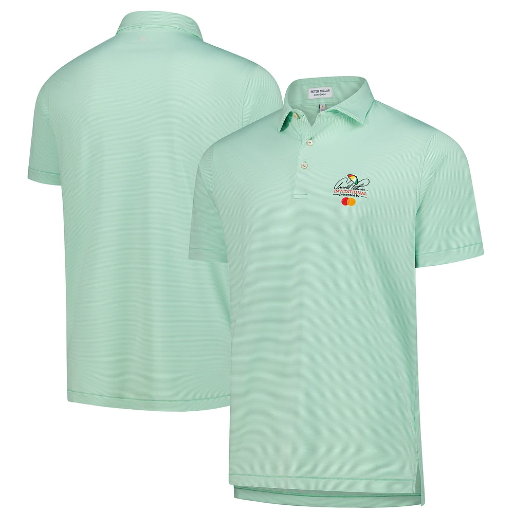 Men's Peter Millar  Green Arnold Palmer Invitational Jubilee Performance Jersey Polo