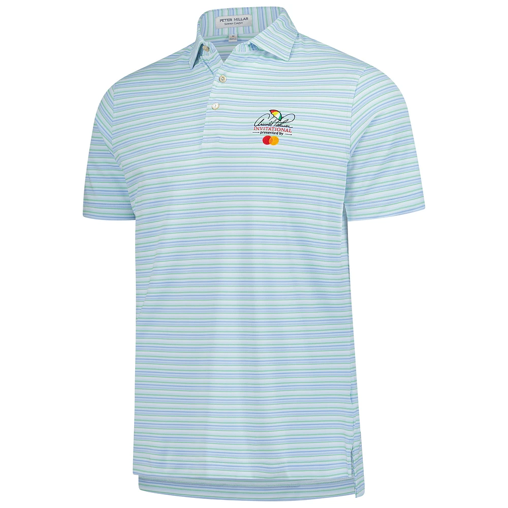 Polo Performance Atrium Invitational bleu clair Peter Millar pour homme