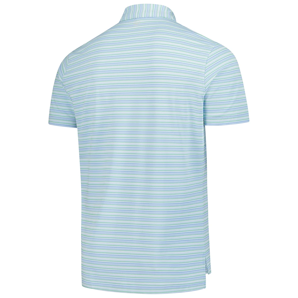 Polo Performance Atrium Invitational bleu clair Peter Millar pour homme