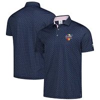 Men's Puma  Navy Arnold Palmer Invitational Micro Umbrellas Polo