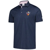 Men's Puma  Navy Arnold Palmer Invitational Micro Umbrellas Polo