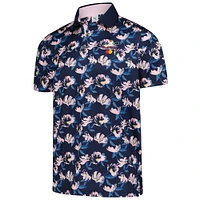 Men's Puma  Navy Arnold Palmer Invitational Springs Floral Polo