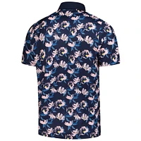 Men's Puma  Navy Arnold Palmer Invitational Springs Floral Polo
