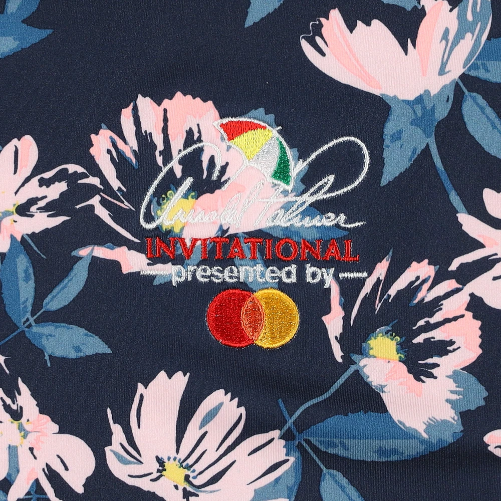 Men's Puma  Navy Arnold Palmer Invitational Springs Floral Polo