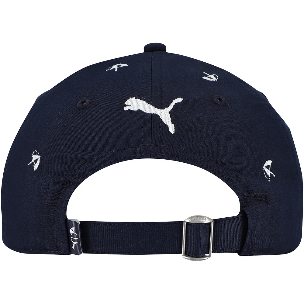 Men's Puma  Navy Arnold Palmer Invitational Umbrella Adjustable Dad Hat