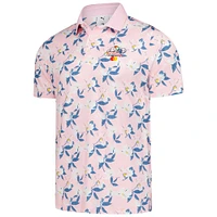Men's Puma  Pink Arnold Palmer Invitational Springs Floral Polo
