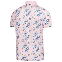 Men's Puma  Pink Arnold Palmer Invitational Springs Floral Polo