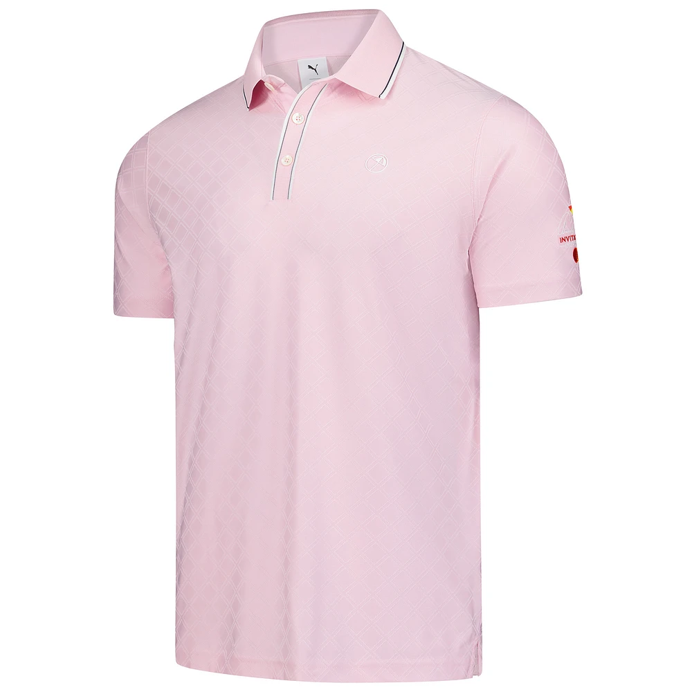 Men's Puma Arnold Palmer Invitational Tipped Jacquard Polo