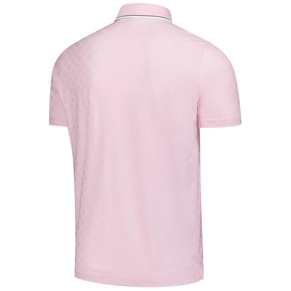 Men's Puma Arnold Palmer Invitational Tipped Jacquard Polo